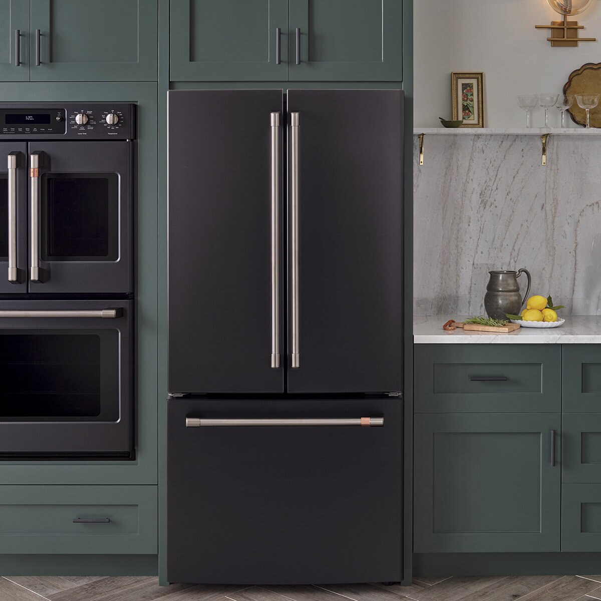 Café Refrigerador 19' French Door Color Negro Café Refrigerador 19' French Door Color Negro