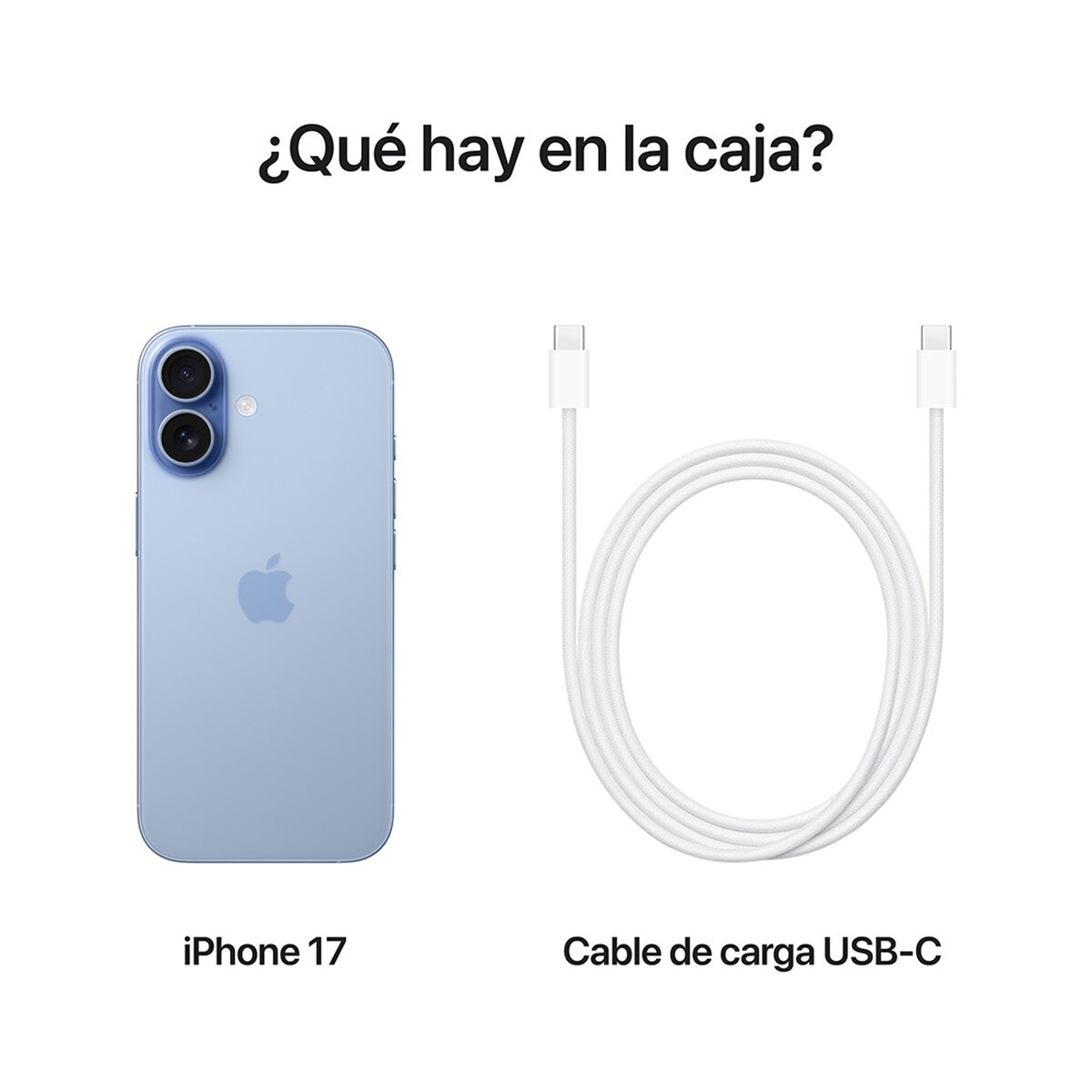 Apple iPhone 17 256GB Azul Neblina Apple iPhone 17 256GB Azul Neblina
