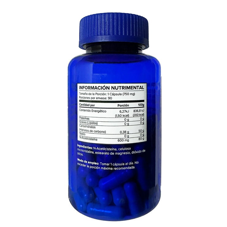 5H8 NAC N-Acetylcisteína 90 Cápsulas 5H8 NAC N-Acetylcisteína 90 Cápsulas