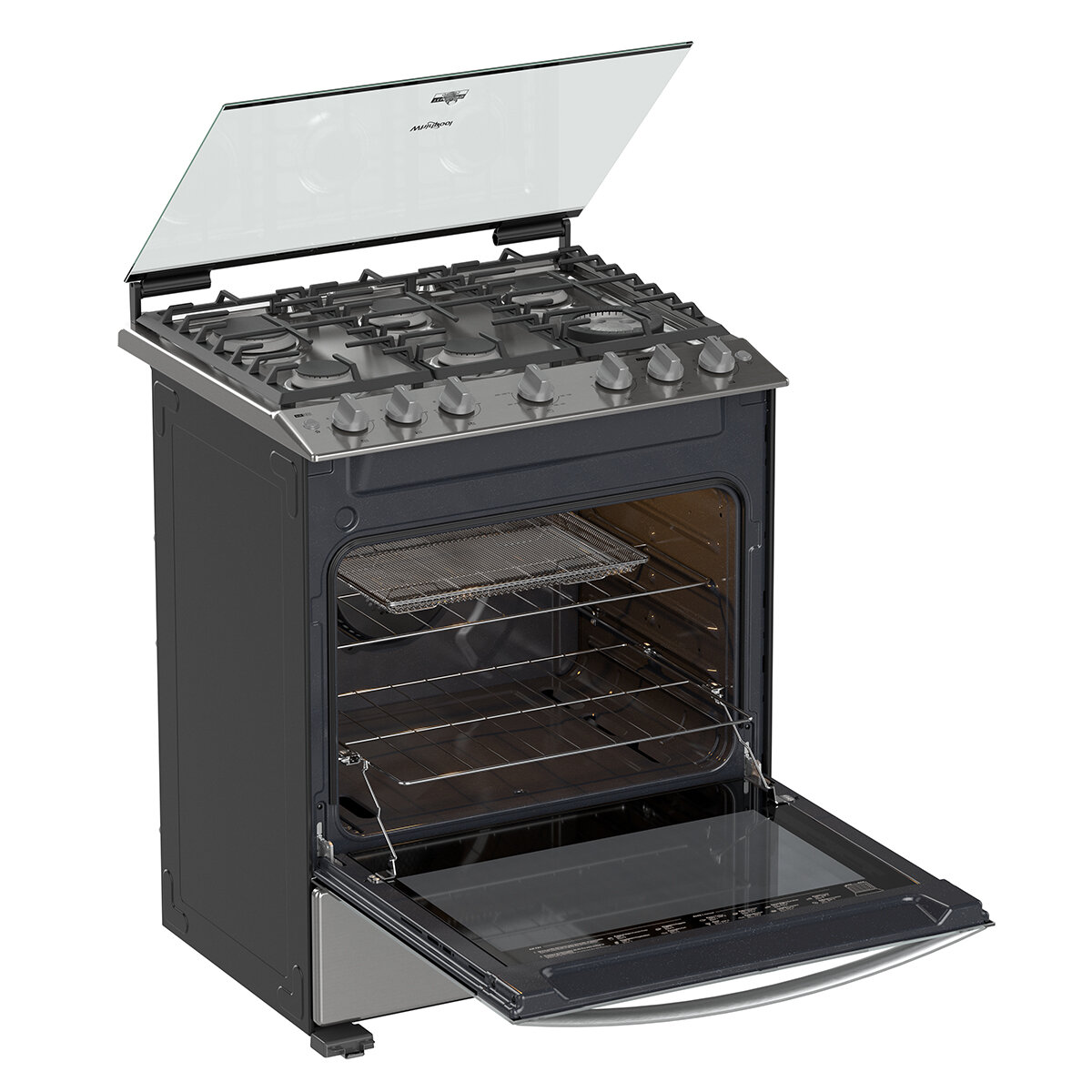 Whirlpool Estufa de Piso de Gas 6 Quemadores Whirlpool Estufa de Piso de Gas 6 Quemadores