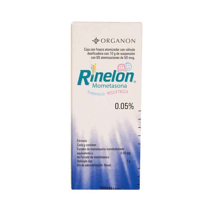 Rinelon spray nasal pediátrico 0.05% 10 gr