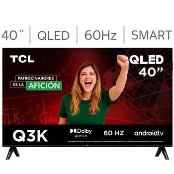 tcl pantalla 40" qled fhd android tv