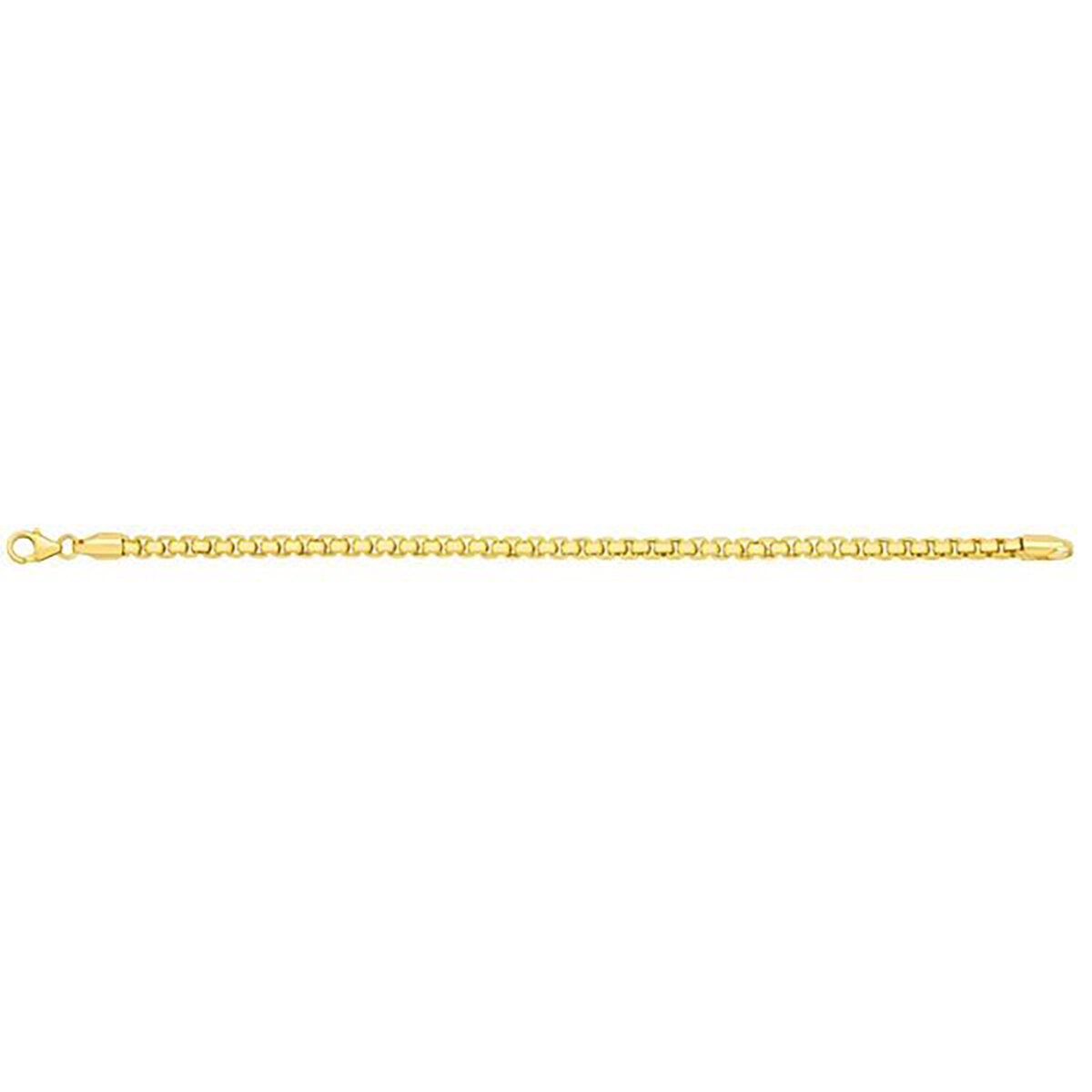 Pulsera para Dama, Oro Amarillo de 14K de 19.05cm