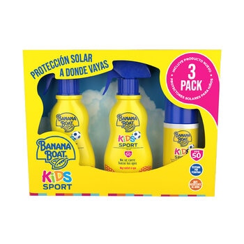 Banana Boat Kids, Protector Solar 2/250 ml + Roll On 75 ml Banana Boat Kids, Protector Solar 2/250 ml + Roll On 75 ml