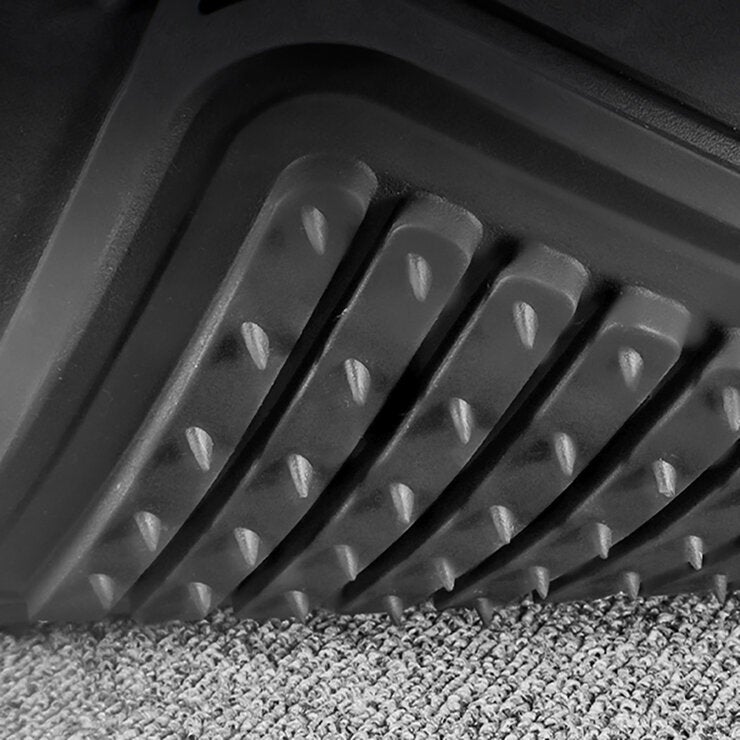 Michelin Tapete Universal de Hule Gris Para Automóvil 4 Piezas Michelin Tapete Universal de Hule Gris Para Automóvil 4 Piezas