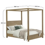 Universal Broadmoore, Cama King Con Dosel Universal Broadmoore, Cama King Con Dosel