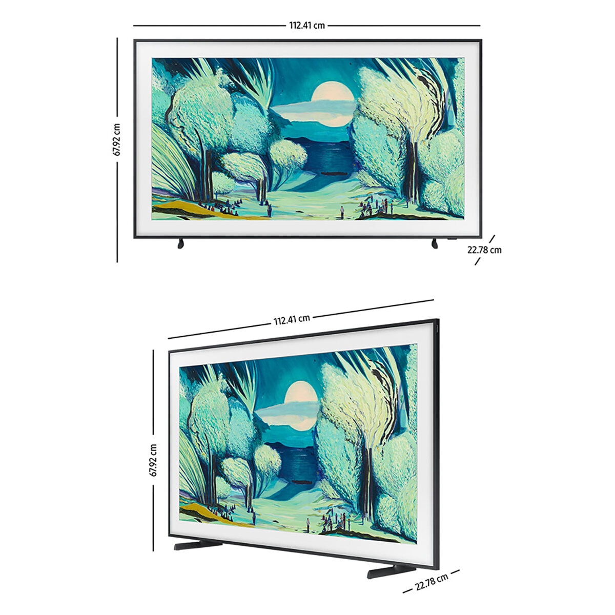 Samsung Pantalla 50" QLED The Frame 4K Smart TV + Marco Samsung Pantalla 50" QLED The Frame 4K Smart TV + Marco