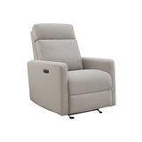 Synergy Home, Sillón Reclinable de Tela con Sistema Eléctrico