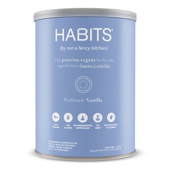 Habits by Not A Fancy Kitchen Proteína Vegetal Vainilla 1.22 kg Habits by Not A Fancy Kitchen Proteína Vegetal Vainilla 1.22 kg