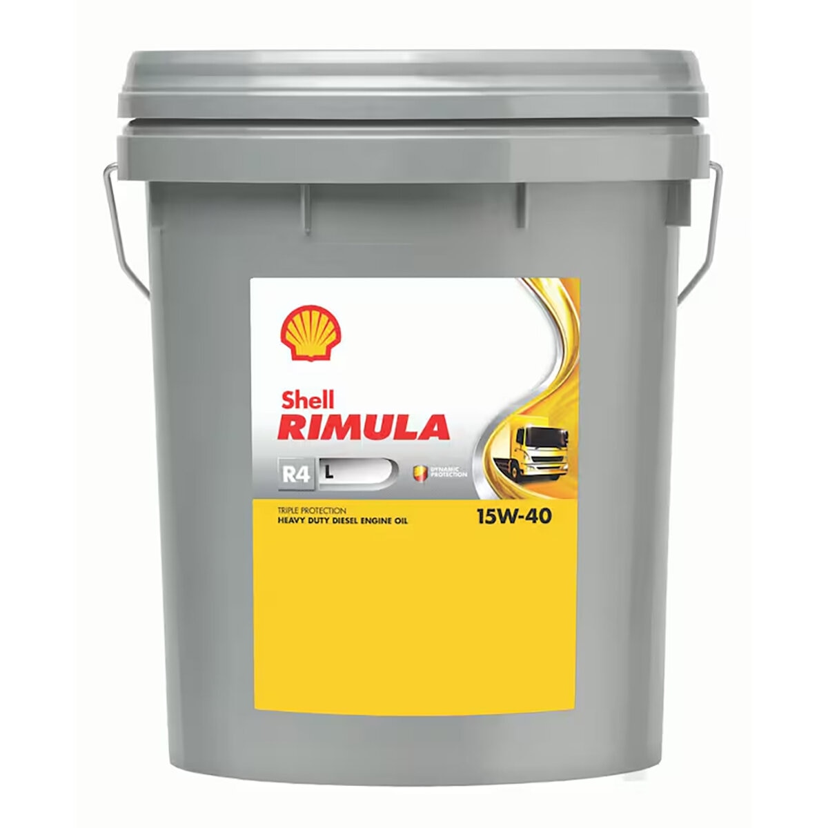Shell Aceite para motor Rimula R4 15W40 Cubeta de 19L Shell Aceite para motor Rimula R4 15W40 Cubeta de 19L