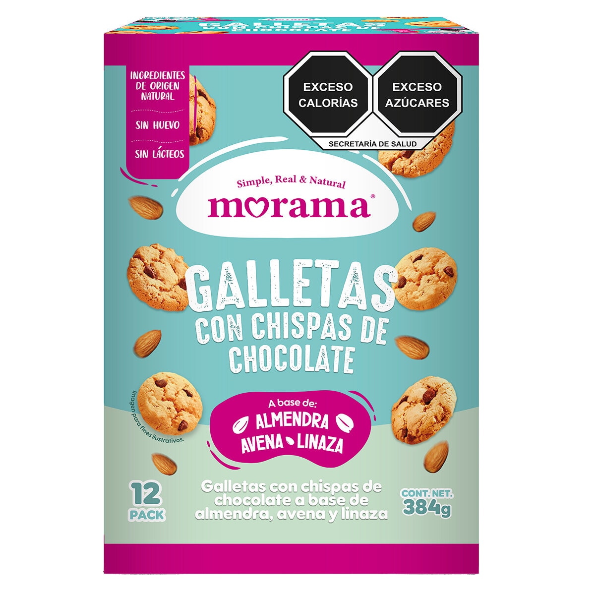 Morama Galletas Chispas Chocolate 384 g Morama Galletas Chispas Chocolate 384 g