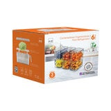 AG Box, Organizador para Refrigerador, 6 Piezas AG Box, Organizador para Refrigerador, 6 Piezas