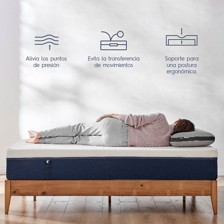 Luuna Colchón Original Memory Foam, Queen Luuna Colchón Original Memory Foam, Queen