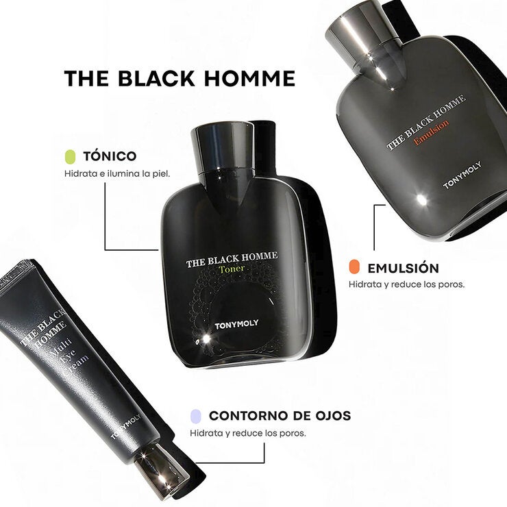 Tony Moly The Black Homme Set 3 pzas Tony Moly The Black Homme Set 3 pzas