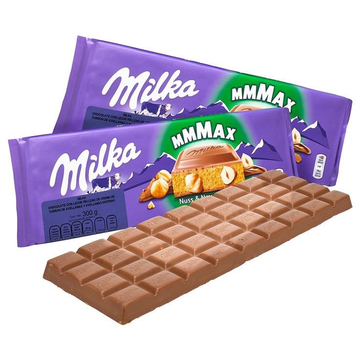 Chocolate Milka Nuss &amp; Nougat 2/300g | Costco México