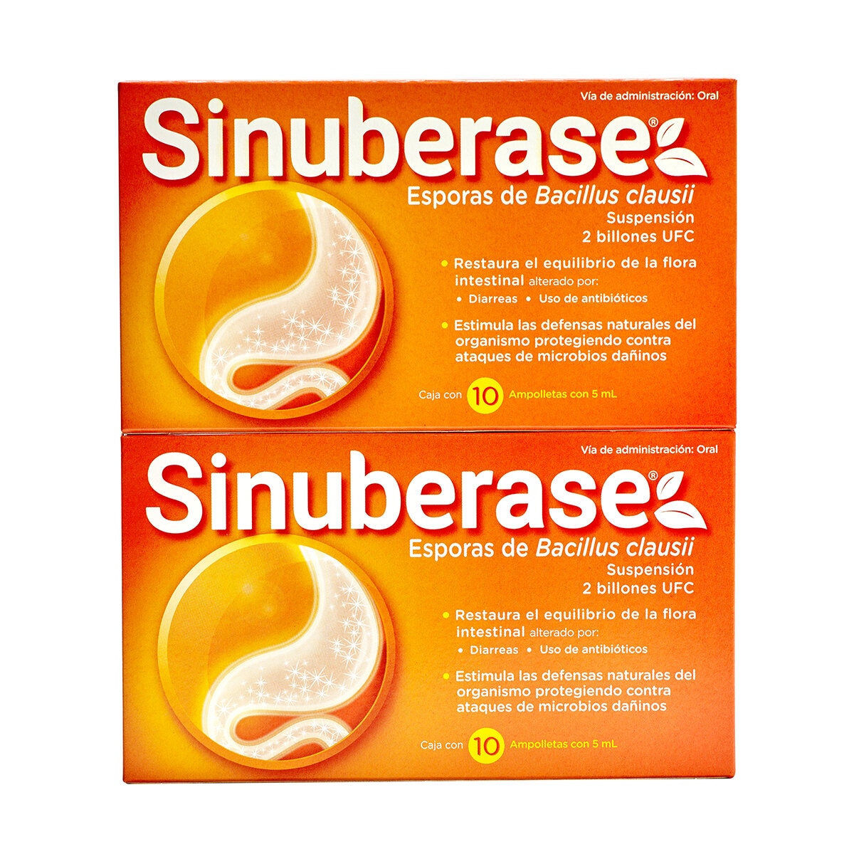 Sinuberase 2 Billones UFC 2 Cajas con 10 Ampolletas Cada Uno Sinuberase 2 Billones UFC 2 Cajas con 10 Ampolletas Cada Uno
