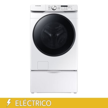 samsung lavasecadora eléctrica 20kg/12kg con pedestal