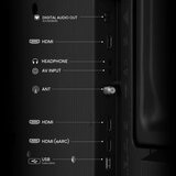 Hisense Pantalla 40" QLED 4K Fire TV Hisense Pantalla 40" QLED 4K Fire TV