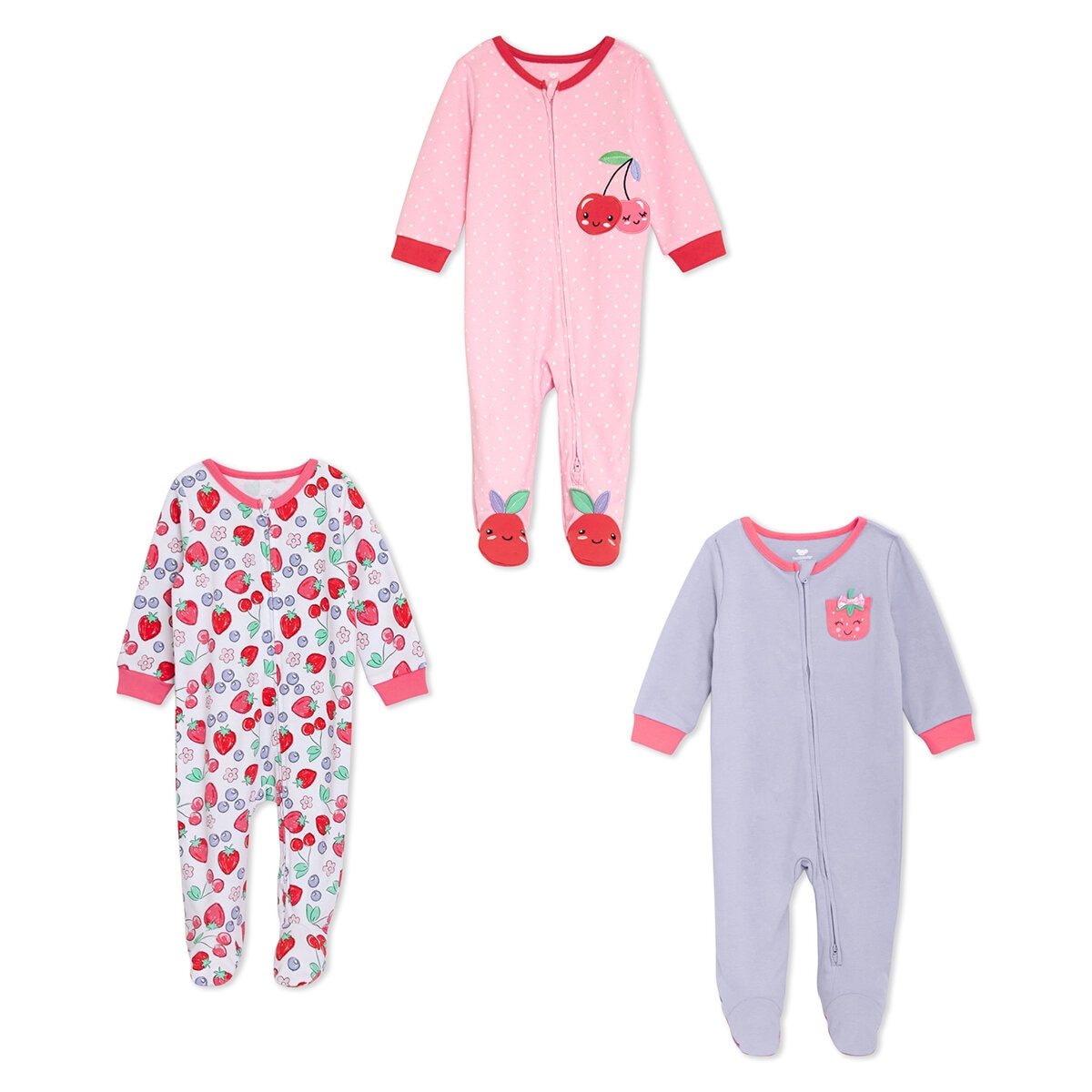 Koala Kids Mameluco 3 piezas para Bebé Varias Tallas y Colores Koala Kids Mameluco 3 piezas para Bebé Varias Tallas y Colores