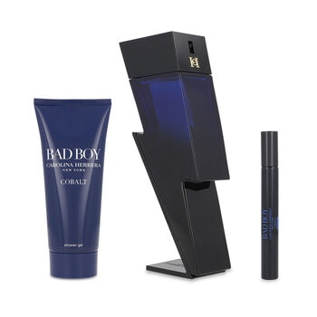 carolina herrera bad boy cobalt elixir 3 pzas