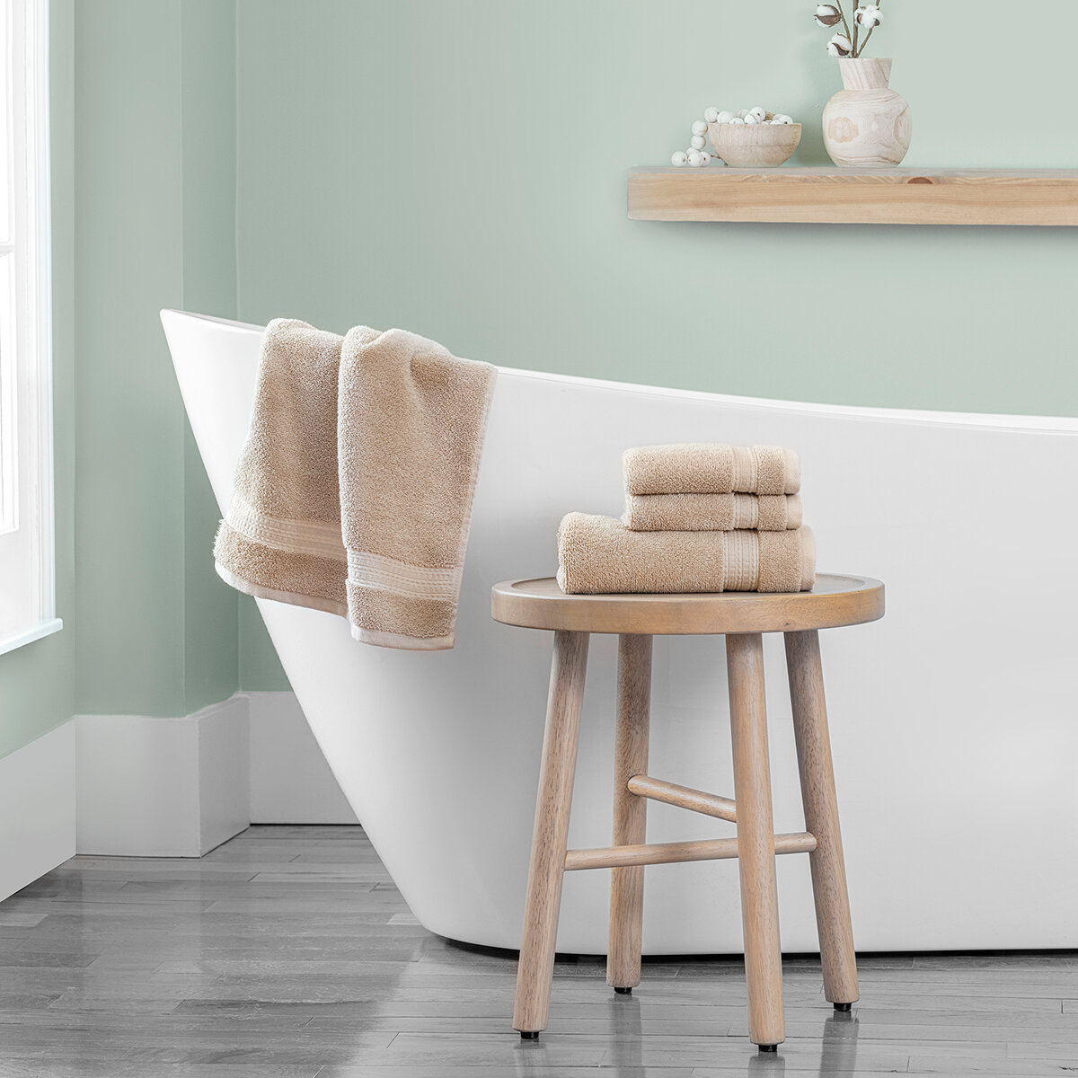 Purely Indulgent, Juego de 4 Toallas, Varios Colores Purely Indulgent, Juego de 4 Toallas, Varios Colores