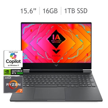 HP Victus Gaming 15-fb2017la Laptop 15.6" Full HD AMD Ryzen 7 16GB 1TB SSD