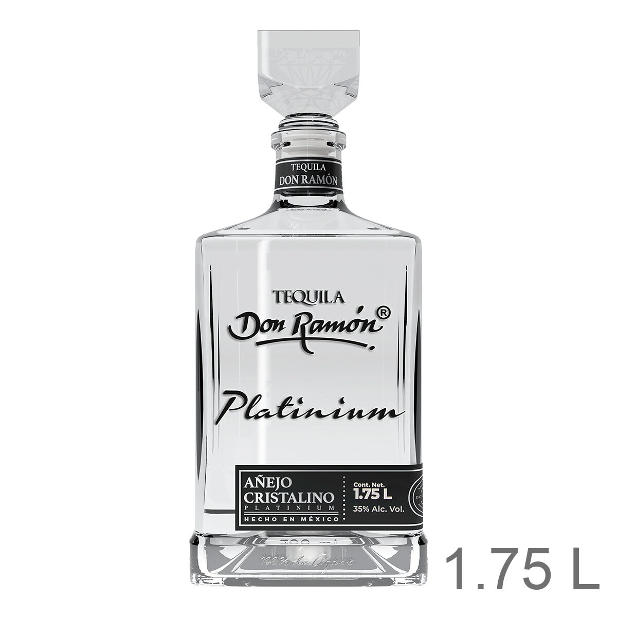 Tequila Don Ramón Añejo Cristalino 1.75 L