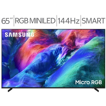 samsung pantalla 65" micro rgb miniled 4k smart tv