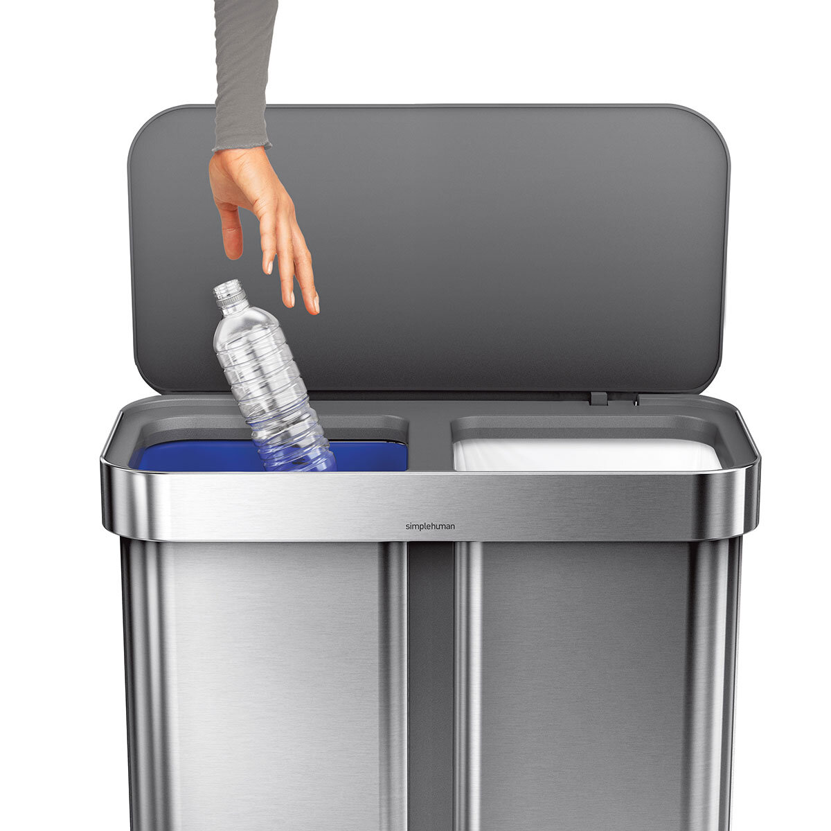 Simplehuman, Bote de basura doble 58 L