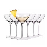 Krosno Juego de 6 Copas para Martini de 245ml