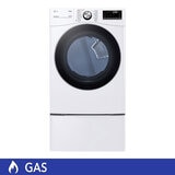 LG Secadora de Gas 22Kg con Pedestal LG Secadora de Gas 22Kg con Pedestal