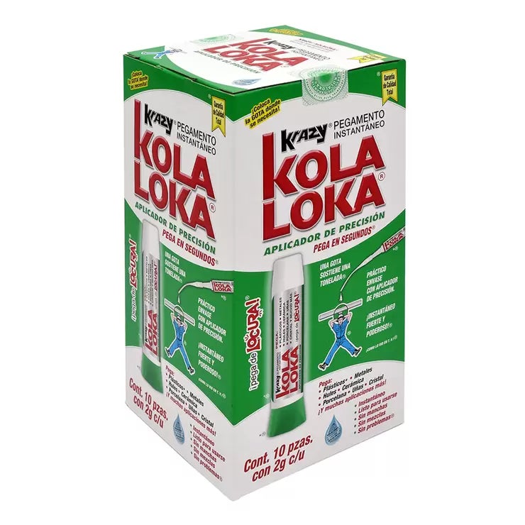 Krazy Kola Loka Pegamento Líquido 10 Piezas Krazy Kola Loka Pegamento Líquido 10 Piezas