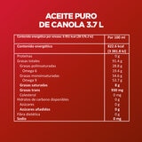 Capullo Aceite de Canola 3.7 l Capullo Aceite de Canola 3.7 l
