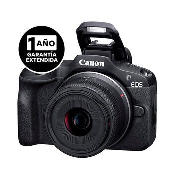 Canon, Cámara Digital EOS R100 RF-S 18-45mm + Garantía Extendida Canon, Cámara Digital EOS R100 RF-S 18-45mm + Garantía Extendida