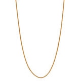 Collar, Oro Amarillo de 14kt, 55.88cm