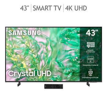 Samsung 43" 4K UHD Smart TV