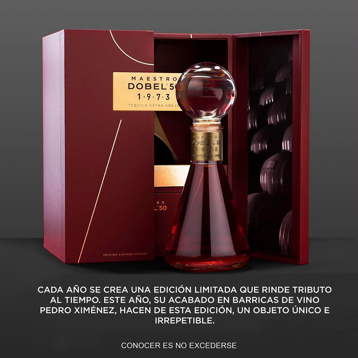 Tequila Maestro Dobel Extra Añejo 1973 750ml