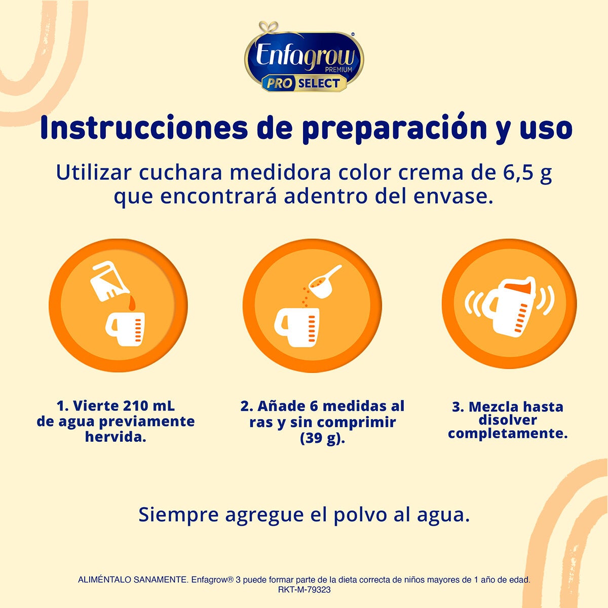 Enfagrow Fórmula Infantil Etapa 3 Pro Select 2 pzas de 1.5 kg Enfagrow Fórmula Infantil Etapa 3 Pro Select 2 pzas de 1.5 kg