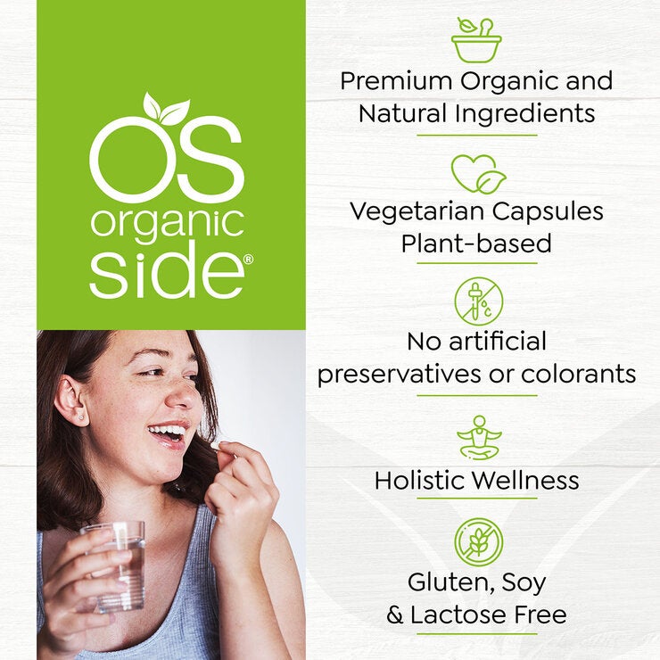 Organic Side Maca 110 Cápsulas Organic Side Maca 110 Cápsulas