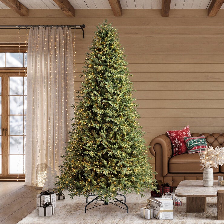 Árbol de Navidad Pre-Iluminado 2.7m con 2,700 Luces Radiant Micro LED Árbol de Navidad Pre-Iluminado 2.7m con 2,700 Luces Radiant Micro LED