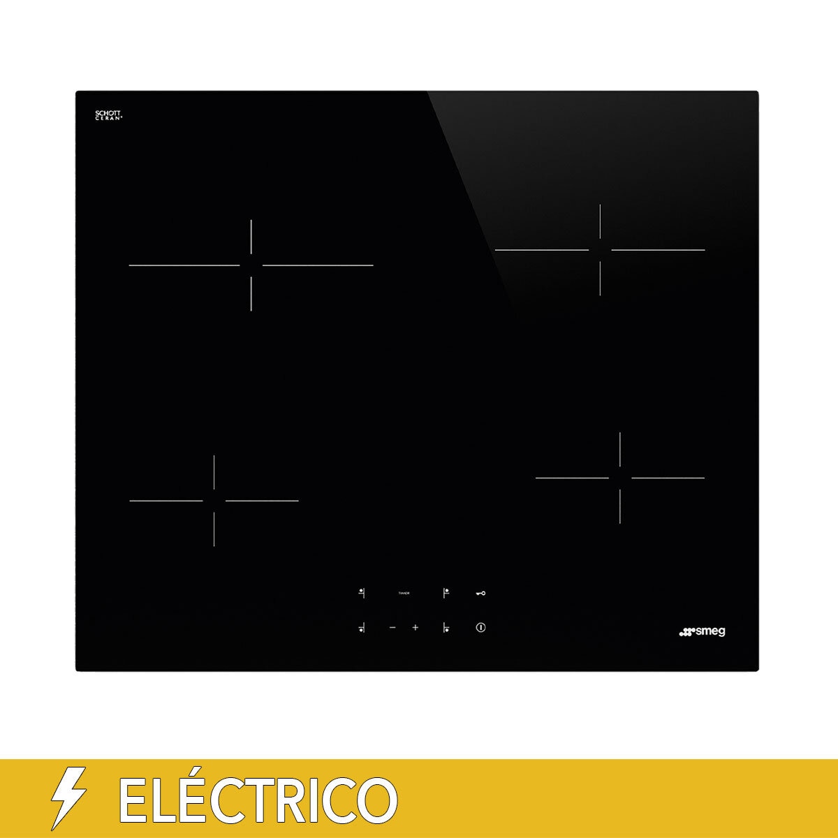 Smeg Parrilla eléctrica 60cm Smeg Parrilla eléctrica 60cm