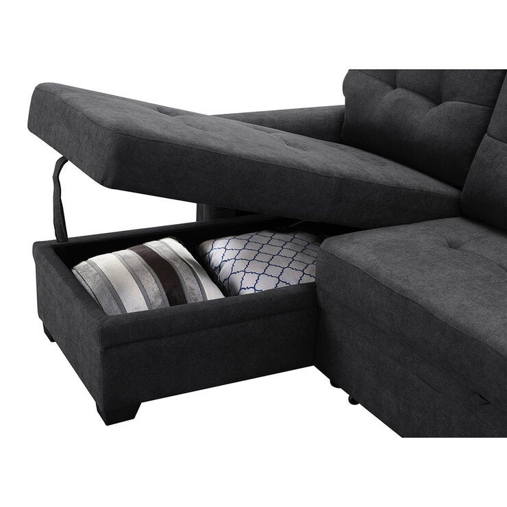 Montbrook Home, Ashlyn, Sofá Cama Seccional con Puerto USB Montbrook Home, Ashlyn, Sofá Cama Seccional con Puerto USB