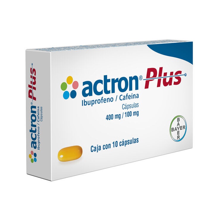 Actron Plus 400mg 10 cápsulas Actron Plus 400mg 10 cápsulas