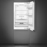 Smeg Refrigerador 16.4' Bottom Mount con puertas panelables