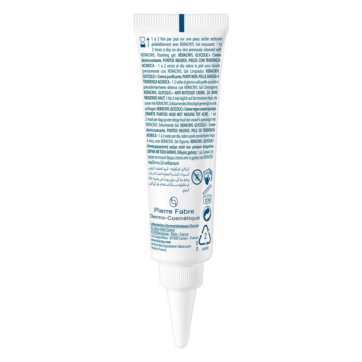 Ducray Keracnyl Glycolic+ Crema Facial 30 ml