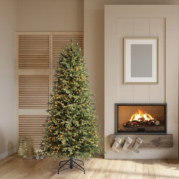 Árbol de Navidad Pre-Iluminado 1.9m con 1,200 Luces Radiant Micro LED Árbol de Navidad Pre-Iluminado 1.9m con 1,200 Luces Radiant Micro LED