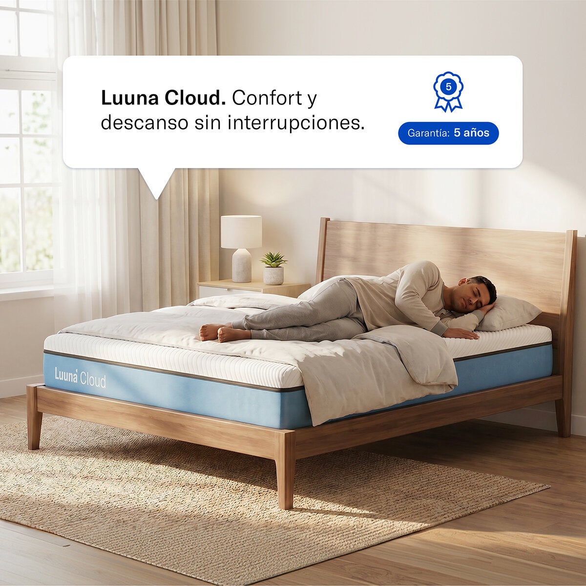 Luuna Cloud, Colchon King, Memory Foam Luuna Cloud, Colchon King, Memory Foam