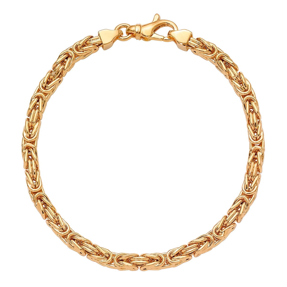 Pulsera, Oro Amarillo de 14K, 19cm