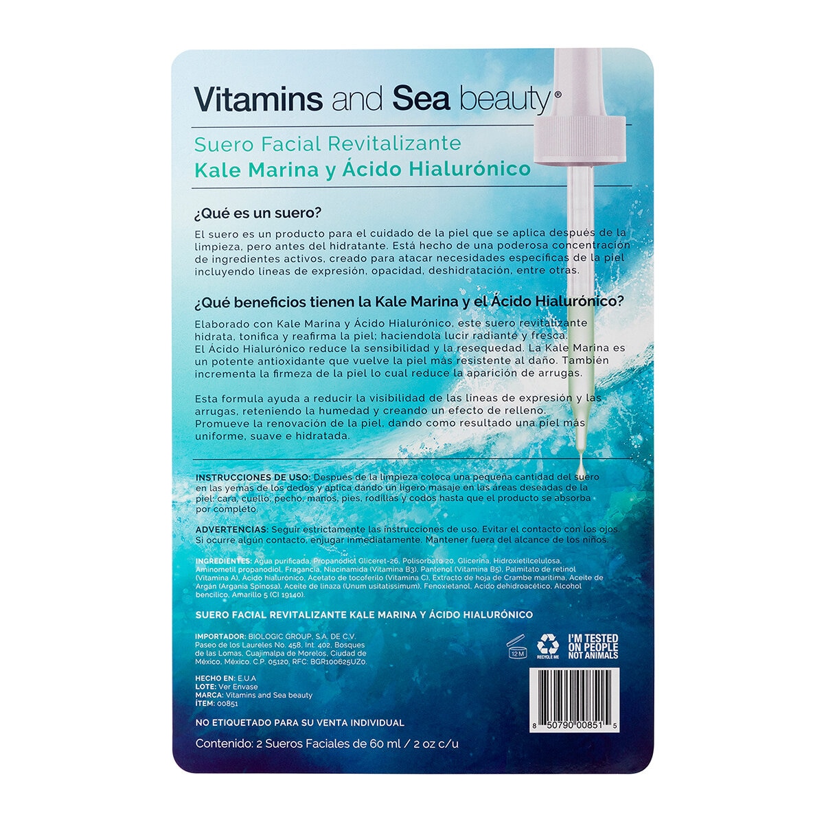 Vitamin Sea Suero Facial 2 pzas de 60 ml