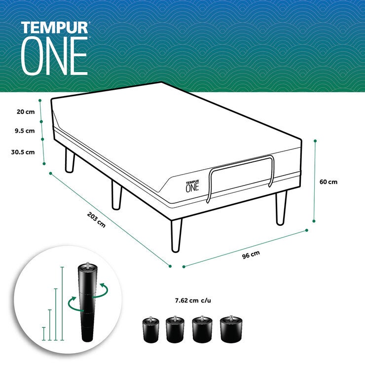 Set Tempur One + Ease Individual Set Tempur One + Ease Individual